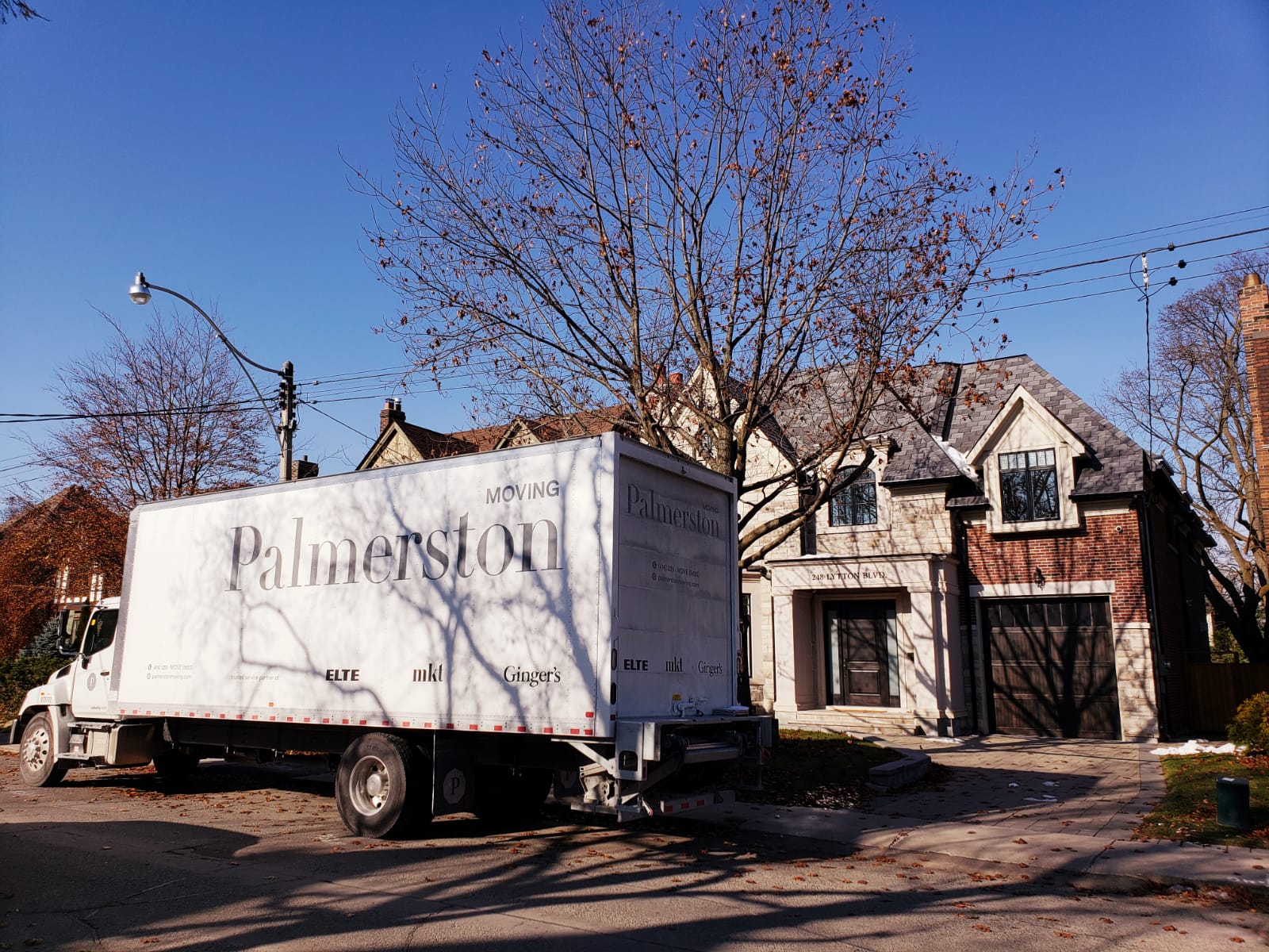 Moving services background